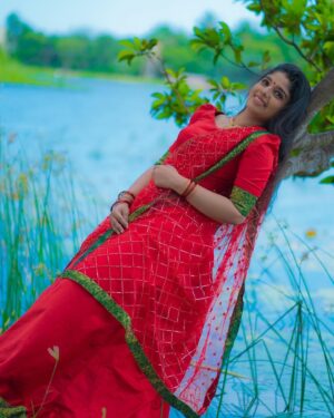 Amala Gireesan Instagram - ❤️❤️❤️

Costume by @kalista_shaheera_noushad 
📸 @prabhuv_ 😍