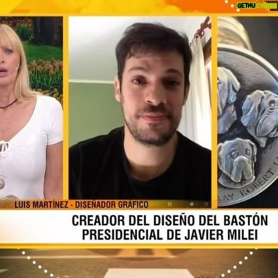 Amalia González - 407 Likes - 🗣️ @luchodg fue el encargado de diseñar el bastón presidencial que utilizó @javiermilei en su asunción y nos contó todo los detalles en #empezareldia junto a @yuyitogonzalezok @gossipeame @facuventura7