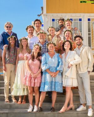 Amalia Holm Bjelke Instagram - It’s midsummer night all summer this year! Enjoying my childhood popsicles off camera and playing with brilliant colleagues on camera. Midsummer Night is coming to Netflix Nordic in 2024! A dream project personally and a total dream team involved 🥰 HURRA for denne sommerjobben!