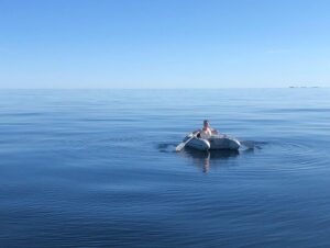 Amalia Holm Bjelke Instagram - Staying afloat in September 💙