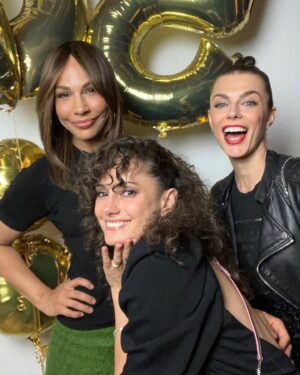 Amanda Brugel Instagram - You leave her presence feeling better about yourself. Every single time. You feel valuable and beautiful and confident and determined. She is lightening in a bottle. We are so fortunate to dance through life beside her. Happy Birthday, Natalie Brown. You, my love, are loved. 

@thisisnataliebrown