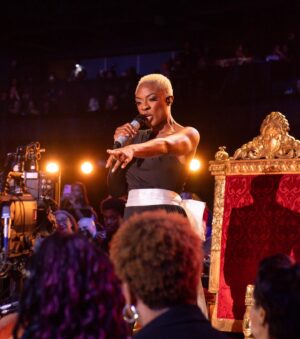 Amanda Brugel Instagram - Our crown has already been bought and paid for. All we have to do is wear it. Thank you @blackisnowcanada, @shamieranderson, @tdotsteph & @cbc for the another glorious evening. Happy Anniversary to my talented, resilient, smart, powerful, magic making sisters. 

#legacyawards #blackgirlmagicmakers #jamesbaldwinquote
#viewthevibe