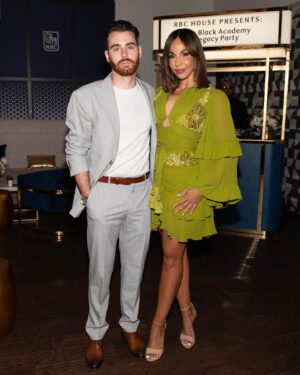 Amanda Brugel Instagram - Grateful for my ferociously smart, accomplished, philanthropic, beautiful, provocative village of artists. 
#connectivetissue @tiff_net