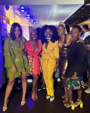 Amanda Brugel Instagram - Grateful for my ferociously smart, accomplished, philanthropic, beautiful, provocative village of artists. 
#connectivetissue @tiff_net