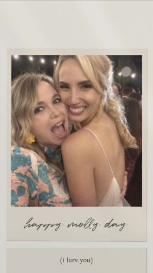 Amanda Fuller Instagram - as you can see, this gorgeous woman only brings sunshine to this planet. happy birthday, my forever sister…i love you so, @mollyjmccook