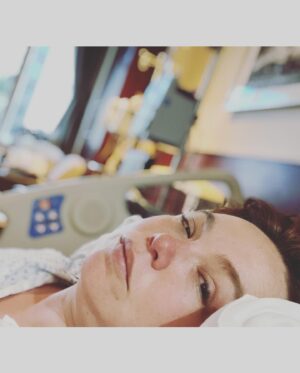 Amanda Fuller Instagram - A year ago today (well, yesterday now cause I accidentally deleted this whole damn thing and had to start all over again- 👋🏼 it’s me), I woke up from my first excision surgery for Endometriosis. They removed 27 endometrial masses (cysts etc) along with my appendix which was destroyed by it. My external scars have healed quite nicely (thank you docs), but the devastating truth is, my journey is only beginning again. I wish I could say I was cured. There is no cure. And after a few months of relief I had never even dreamed of (and having pain free, actually “normal”-ish periods for the first time in my life), my flare ups have come back with a vengeance. Constant and relentless. So, after waiting 25 long years for a proper diagnosis and any sort of treatment, I begin again. This is endometriosis. At least this time, I finally know what I am dealing with. For the most part. And I am sooooo not alone in this, which is why…

I thought what better day than today to honor this journey by announcing that I am starting a podcast. I know, 🙄. I certainly never thought I would be the one to join the podcast club, but… We need exposure, awareness, research, and allies to help the people born with uterus’ who suffer this monstrous disease get the help they so desperately deserve. We need an army. I have a responsibility to help build that army in any way I can. So, I present to you: @thatEndoPod - where I will share the unique and necessary stories of #endowarriors as well as interview experts in the field. We need each other. Episode one, where I will share my own story in full detail for the first time, will be released a month from today, June 27th 2023. Until then, be as well as you can be…and keep fighting.

With all my love-
a
 
#1. today 
#2. a year ago tomorrow
#3. a year ago tomorrow 
#4. a year ago today
#5. art by yours truly, from the notes app, cause I’m fancy like that