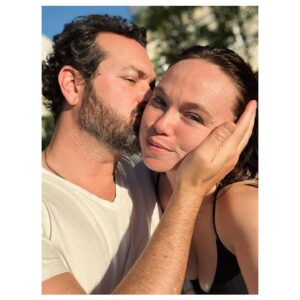 Amanda Fuller Instagram - 1827 days of marriage. (Also just so happens to be our lucky numbers smashed together (whaaat)?!) 5 years ago we stood under an oak tree and promised to forever be each other’s person. It was the easiest promise to keep I’ve ever made. It’s been a challenging 5 years, to say the least- the most trying, demanding, testing, strenuous, burdensome…But also the most beautiful, truly beautiful, of my life. Because I have you. And our Hayes. Because we have each other. And the truth is, I would take the last few years of a shitstorm with you by my side and in my arms over some of the “best”, easiest years of my life without you. Hands down. Any. Day. Thank you for being my forever. My for keeps. I know it’s not easy. But it sure is worth it, right?? Love you mostest. Happy anniversary, bear.

And yeah, technically this is a day late…but we were CELEBRATIIIIING ❤️‍🔥❤️‍🔥❤️‍🔥