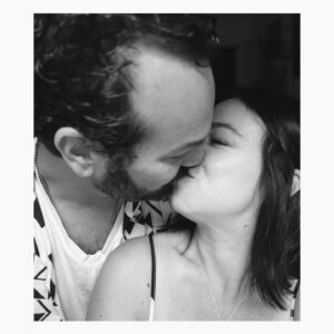 Amanda Fuller Instagram - 1827 days of marriage. (Also just so happens to be our lucky numbers smashed together (whaaat)?!) 5 years ago we stood under an oak tree and promised to forever be each other’s person. It was the easiest promise to keep I’ve ever made. It’s been a challenging 5 years, to say the least- the most trying, demanding, testing, strenuous, burdensome…But also the most beautiful, truly beautiful, of my life. Because I have you. And our Hayes. Because we have each other. And the truth is, I would take the last few years of a shitstorm with you by my side and in my arms over some of the “best”, easiest years of my life without you. Hands down. Any. Day. Thank you for being my forever. My for keeps. I know it’s not easy. But it sure is worth it, right?? Love you mostest. Happy anniversary, bear.

And yeah, technically this is a day late…but we were CELEBRATIIIIING ❤️‍🔥❤️‍🔥❤️‍🔥