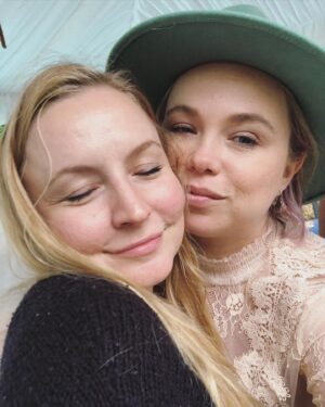 Amanda Fuller Instagram - To the OG Queen of All the Bees, my One Electron, my soul, my sister…happy 38th go around the sun. Looking back thru all these pictures (there were at least 50 more I wanted to include in this post) I’m reminded that most of the happiest times in my life have been shared with you. You are the fiercest woman, mother, talent, and friend and I will always want to be more like you when I grow up. To share this life with you is a gift I’ll never take for granted. You are a gift to this universe. And all the universes beyond. Thanks for inviting me to your birthday party a quarter of a century ago- I could have never foreseen the portal of infinite light and friendship I was walking thru by overcoming my insecurities and showing up. And thanks Tom Arnold, I owe you big time. 👁🌀✨💙