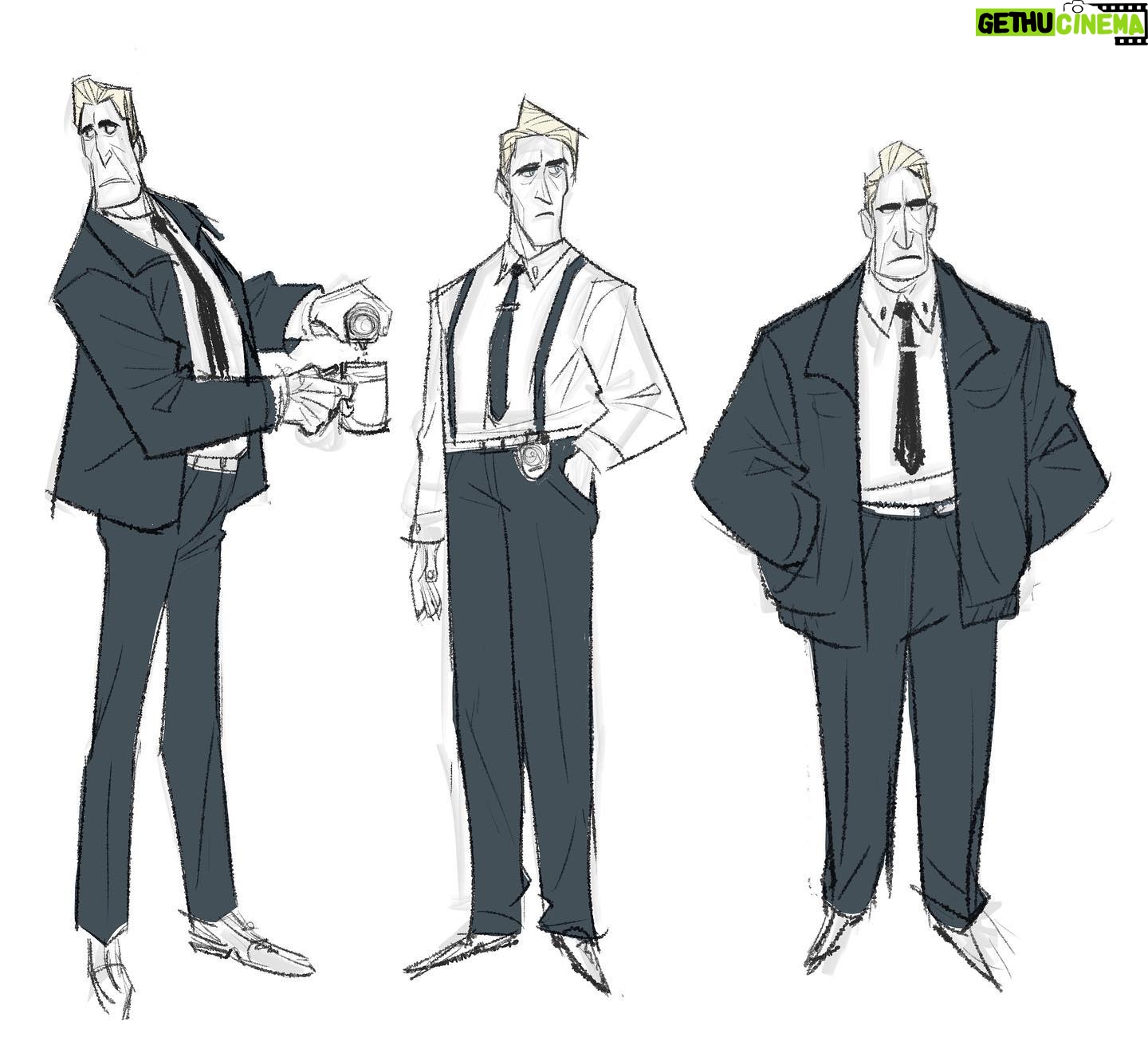 Amanda Jolly - 4.4K Likes - Some last George Stacys for the moment. My earliest designs are up front - real shapey as I like, and were geared toward an older-school cop/detective version of George than Sad Dad. Haha. You can see Sad Dad make a welcome return in the last three slides lol.
#acrossthespiderverse #spiderverse #spiderverseart #characterdesign #animation