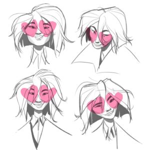 Amanda Jolly Instagram - More Lyla!  Trying to get in some attitude and personality as well as looking at some subtle facial differences. 

#acrossthespiderverse #spiderverse #spiderverselyla #spiderversecharacterdesign #characterdesign #animation