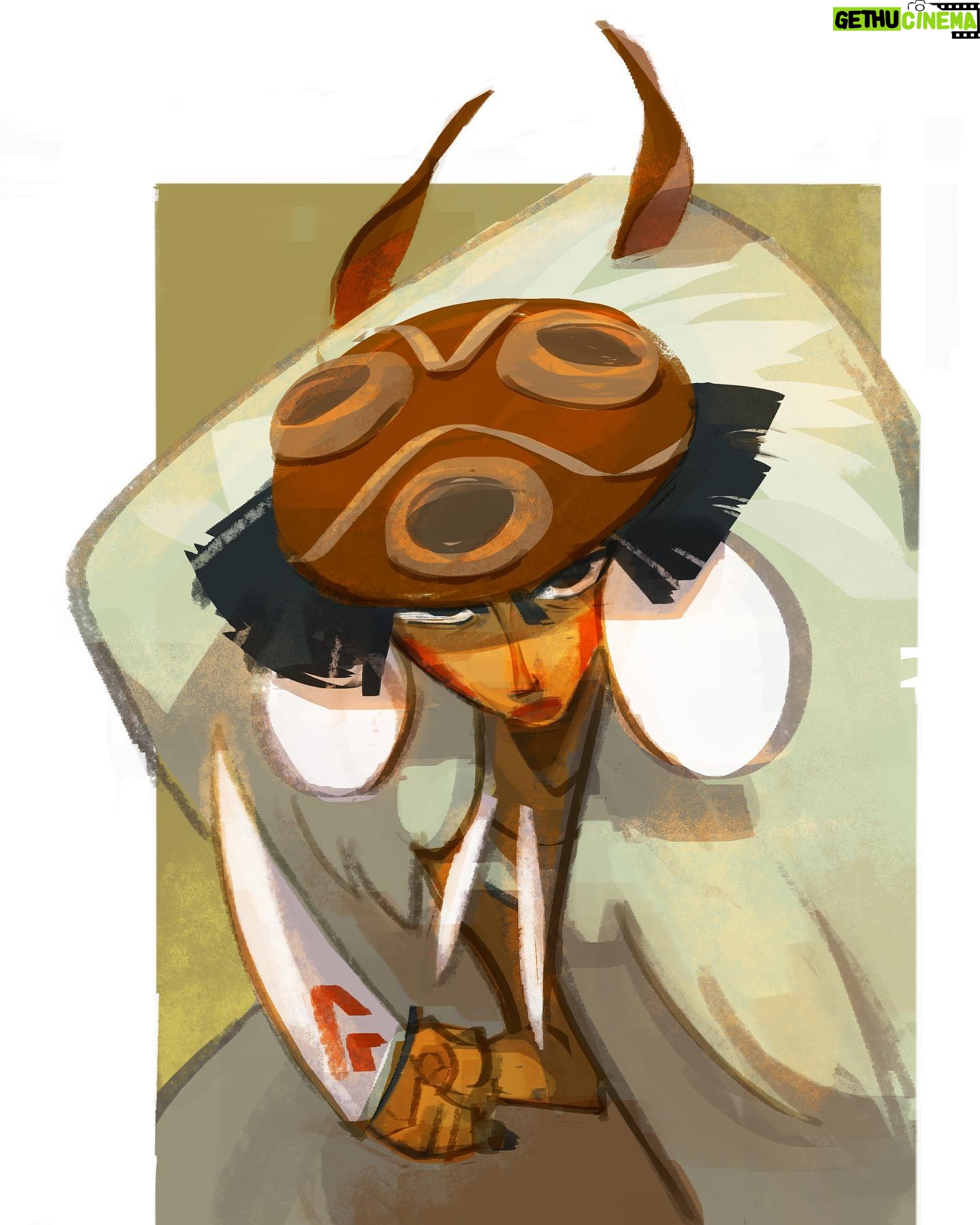 Amanda Jolly - 4.6K Likes - 2. SAN - PRINCESS MONONOKE || You should know I don’t watch anime. Or enjoy it. Or like the style even a little. But those seemed as good of reasons as any to play with it for #sixfanarts. Hahaha. .
.
#characterdesign #animation #princessmononoke #conceptart #digitalart #visualdevelopment #amandajolly