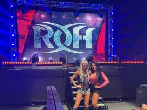 Amanda León Instagram - Had one of my last matches in ROH during our TV Tapings (For now) it was a roller coaster of emotions for all of us. ROH is my life. My family. Always will be. I love everyone on this roster. Roster photo coming soon (Final Battle) Can’t wait to see what April has in store! 💜🥂 PS- Book these awesome and talented ladies! PSS- Miss you @jennyrose_jro @stellagrey215 💕 

 #ROHWD #WatchROH #ROH #Ringofhonor #Wrestling #womenswrestling