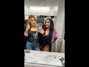 Amanda León Instagram - Had one of my last matches in ROH during our TV Tapings (For now) it was a roller coaster of emotions for all of us. ROH is my life. My family. Always will be. I love everyone on this roster. Roster photo coming soon (Final Battle) Can’t wait to see what April has in store! 💜🥂 PS- Book these awesome and talented ladies! PSS- Miss you @jennyrose_jro @stellagrey215 💕 

 #ROHWD #WatchROH #ROH #Ringofhonor #Wrestling #womenswrestling