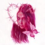 Amanda Arcuri Instagram - i had this art commissioned from @softshivers , photographed by @oscartam_ I love 💫💫💕💕💒💘