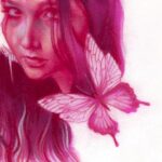 Amanda Arcuri Instagram - i had this art commissioned from @softshivers , photographed by @oscartam_ I love 💫💫💕💕💒💘