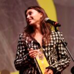Amanda Campana Instagram - Immensamente grata ad @rbcasting per questo premio che per me significa davvero davvero tanto, ringrazio i giudici Marina Marzotto, Stefano Chiappi e Pino Pellegrino. Grazie anche ad @alicenellacitta 💛 Sono ancora un po’ incredula ma assolutamente onorata 💛 “Miglior giovane interprete italiana/ Alice nella città 2023” per il film “Suspicious Minds” di @emilianocorapi che ringrazio, insieme a tutti coloro con cui ho avuto il piacere di lavorare a questo film