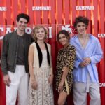 Amanda Campana Instagram - Grateful. @manintownofficial @davide_musto @federicopoletti @andreasmercante @edoardoa @yd_actors_yvonnedabbraccio Styling: @clascutti @stellamccartney #NextGenerationAwards #manInTown #venezia79