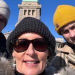 Amanda Keller Instagram - This is the carrot I’ve dangled for myself all year. A trip to the Big Apple with my sons. I’m aware that as their lives take off, time spent together like this can’t be taken for granted. A moment in time I’m savouring. .