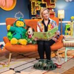 Amanda Keller Instagram - As an Australian presenter, is there a greater thrill or privilege than being asked to appear on Play School? Well, tomorrow ( Tuesday) at 8.50am you can catch me reading Max’s Dinosaur Feet for Play School’s Story Time. I’m Uber chuffed to be included . And no spoilers regarding the ending of the book!!!!! See you then.