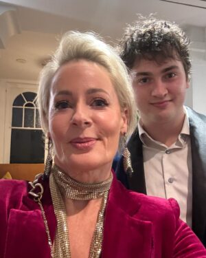 Amanda Keller Instagram - Our youngest son, Jack, is 21 today. He rushed into the world- at one point I thought he’d be born in the hospital car park- and he’s been taking the world by storm ever since. Can’t wait to see where your talents take you. You’re a brilliant son to me and your Dad. Can’t believe our good fortune.