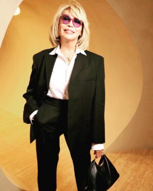 Amanda Lear Instagram - Thank You Simon Porte Jacquemus #jacquemus #