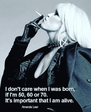 Amanda Lear Instagram - Wise words