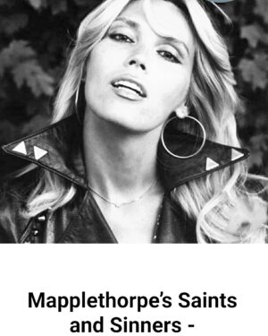 Amanda Lear Instagram - Photo by Robert Mapplethorpe