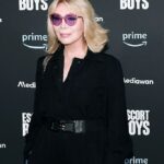 Amanda Lear Instagram – Opening night of ESCORT BOYS directed by Ruben Alves.. outfit Calcaterra