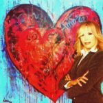 Amanda Lear Instagram - My HEART (now fixed !.) For VALENTINE DAY !! #valentine #february14th #love #