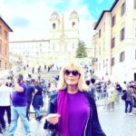 Amanda Lear Instagram – Roma for ever. Spanish Steps