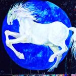 Amanda Lear Instagram - Apocalypse..#palehorse #1999 #saintjohn #endoftheworld #