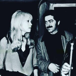 Amanda Lear Instagram - I am so sad,Paco discovered me,introduced me to Dali. I was his model,his friend. RIP PACO RABANNE #pacorabanne #metaldresssculpture #couture #
