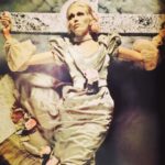 Amanda Lear Instagram - Crucified by David Bailey for Vogue #davidbailey #vogue #