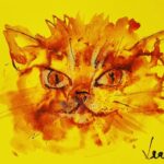 Amanda Lear Instagram - Angry pussy #pussycat #chat #gatto #
