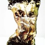 Amanda Lear Instagram - TORSO..a small bronze I made some years ago when I tried sculpture..#sculpture #body #art #
