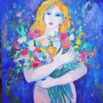 Amanda Lear Instagram - Flower Girl..#springtime #provence #flowersmakemesmile #blue #