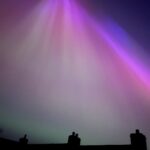 Amanda Owen Instagram - Heavens above ! 🌌 So beautiful. #northernlights #darkskies #yorkshire #aurora #solarstorm #borealis