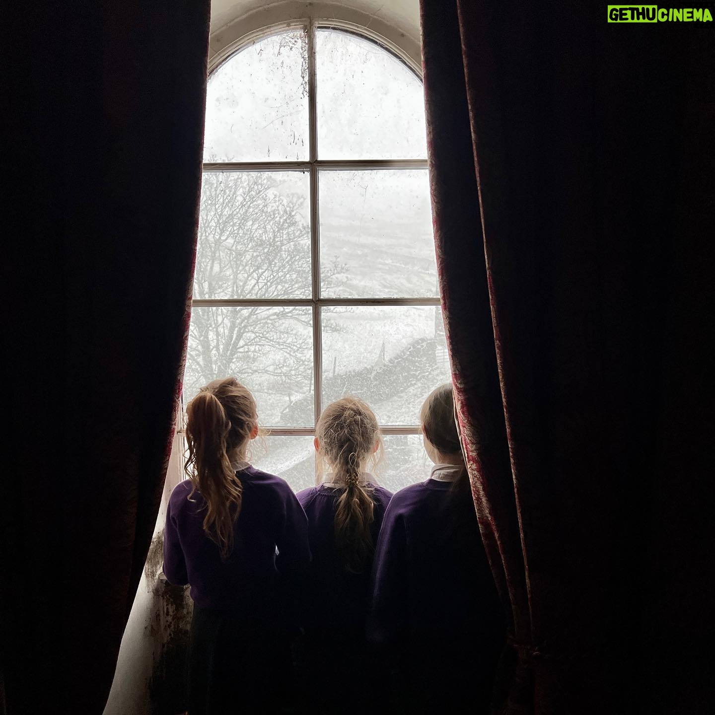 Amanda Owen - 20.7K Likes - Through the arched window πͺ we haveβ¦.the possibility of no school bus ( they hope.) π βοΈ βοΈ βοΈ
#yorkshire #snowing #wintery