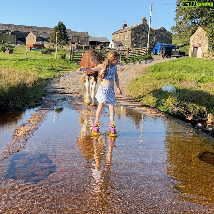 Amanda Owen - 34.1K Likes - Neigh time to waste.π΄
Need to get our skates on. πΌ
#carpediem #horse #clydesdale #skates