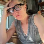 Amanda Palmer Instagram - Me and the birds and a poem by Andrew Whalen say have a great fxxxxx day