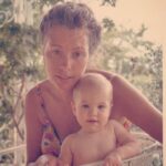Amanda Palmer Instagram - 1977. Me and my mom, Kathy, at her mom and dad’s house right before my 1st birthday. With our hair up, we’re doppelgängers. No idea how she was keeping it together and looking so serene in this photo. She had a baby (me) and a 5 year old (my older sister) and she was on the brink of getting divorced from my dad (Jack). After the last few years of my own life navigating divorce and a small kid, I’m starting to slowly understand so much more. I love you, mom. A ton. Love you too, dad. To every parent, especially the solo, widowed and divorcing ones: you’re doing a great job. It’s a mess. Just keep going. What a ride. ♥️💐♥️