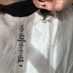 Amanda Palmer Instagram - It wasn’t me who chose the lyric, but “I’d like to do more than survive, I’d like to rub it in your face” for a quote to be embroidered on a shirt to raise funds for Abortion Access Front (@abortionfront) seems very logical. I am HONORED AF to be joining forces with @sarahkatesilverman, @jamieleecurtis, @margaret_cho, @stevienicks, @sandragbernhard, @nekocaseofficial, @busyphilipps and more to raise funds for this critical cause. All of us provided a quote, the quote was embroidered onto a vintage shirt, and all the shirts are up for auction. The auction closes May 16th so go FAST and bid. Your dollars will towards the endless battle to make sure people can access safe and legal abortion in our country. It’s getting more and more important every day. Dig deep and bid high. If you win this shirt and bring it to a show I promise I will personally also make it out to you and draw a dick on it if you want. Link to the auction in stories and in the @abortionfront feed. Thanks to @mwmccomiskey for taking the shots of me and to @lizzwinstead for putting this epic idea together. GO BID.