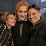 Amanda Palmer Instagram - So many worlds colliding. Musical theater, drag, the @dresdendolls, my kid, fan art, and circular thank you notes. This is 1) me and @thejinkx holding my son Ash’s first fan art, and what an unbelievable full circle moment. Jinkx is a longtime @dresdendolls fan (she was in the old school brigade as a baby theater geek teen in Portland) who exploded to stardom and won Rupaul’s drag race…twice. History just collided when Jinkx played a role in a recent Dr. Who episode as a non-binary evil music-eating monster called “THE MAESTRO” - 3 and 4, can we talk about the LOOK HERE PEOPLE ♥️♥️♥️ - and Ash was smitten and made…his first fan art. Luckily Jinkx was nearby playing Audrey in an off-broadway run of “Little Shop of Horrors”, so we got to see the show and deliver the art IN PERSON….(plus special treat @jimmycarp as the sadistic dentist, shown here in slide 2, he was BRILLLIANT in the role goddamn). I wept real tears when Jinks sang “Somewhere That’s Green”, and Ash got to deliver his Maestro fan art. I got to have a really good long sushi sitdown with Jinkx and talk about life and art and stage and work and power. I think we have found our people. Does life get better than this? Well, there’s always the rub. Jinks posted this photo to her feed and I was reminded that there are a ton of people out there who have encountered me only via TikTok memes who think I’m a terrible person. Whatever, people. I am so much bigger on the inside. I love this life, these circles, this explosion. Jinkx is heading to reprise her role as Mama Morton in CHICAGO on Broadway in a few days…head that way, please, and cheer extra fucking loud. Saying thank you is important. In every direction. Jinkx put us on the list for the show and the final slide is Ash’s thank you note after seeing Jinkx’s show. Three words. You. Did. Great. HAPPY PRIDE MONTH, fellow theater queers. I see you all and love you. Don’t let the bastards get you down. And give Jinkx a follow. She’s putting the art first and this is a performer of total integrity to follow alllll the way. ♥️🎪🎹💃🌈💖🏳️‍🌈🏳️‍⚧️💚🎭