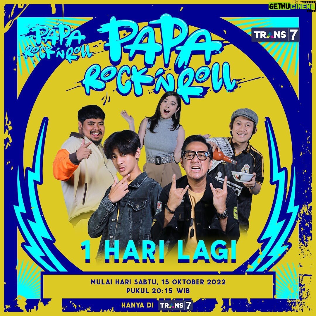 Amanda Rigby Instagram - Hi semua π₯° @paparocknroll_trans7 mulai tayang besok Sabtu jam 20:15 di @officialtrans7 π€π»π€π»π€π» Jangan lupa nonton ya π«Άπ»