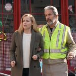 Amanda Schull Instagram - There is a lot to unpack from this @ncis_cbs photo. 1. What are we looking at? 2. Am I performing an air drum solo? 3. Why is Gary Cole dressed like a sanitation worker? 4. Is this a #Suits reunion? 5. Is Gary Cole’s hair always this silky smooth? 6. Can you get a full pizza or just a slice? How can you get all the answers? Tune in to @ncis_cbs tonight! I had a wonderful time playing with the truly delightful folks at @ncis_cbs. Kay Barlow, on the other hand, had a very different experience.