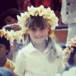Amanda Schull Instagram – May Day is lei day in Hawaii. 
#FBF to a much simpler (and more floral) #may1st