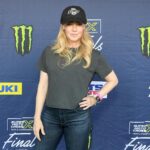 Amanda Schull Instagram - I had a wheelie good time at the #supermotocross #worldchampionship #finals last night!