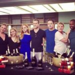 Amanda Schull Instagram - Another little thank you before tonight’s series finale of #Suits. If not for Aaron Korsh I would not have ever set foot into Katrina Bennett’s very fashionable shoes. He is a prince among men, a brilliant mind, and I am honored he invited me to the #Suits table. I would also like to toast #ellenrand and @genefklein for their support and encouragement. It was a privilege to work with these spectacular humans. Ps. @bonnieezane, why don’t I have a photo of us? Thank you from the bottom of my heart. 🖤 @suits_usa