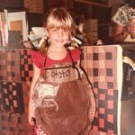 Amanda Schull Instagram - 🥔Happy (American) Thanksgiving!🥔 May your day be filled with cheer and your mashed potato cup runneth over. #TBT #iwasapotato #notatortoise #youcantellbythesign #oldiebutgoodie #nofilter #happythanksgivingday